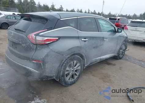 2015 Nissan Murano S из США, поврежденный, VIN 5N1AZ2MH9FN257087